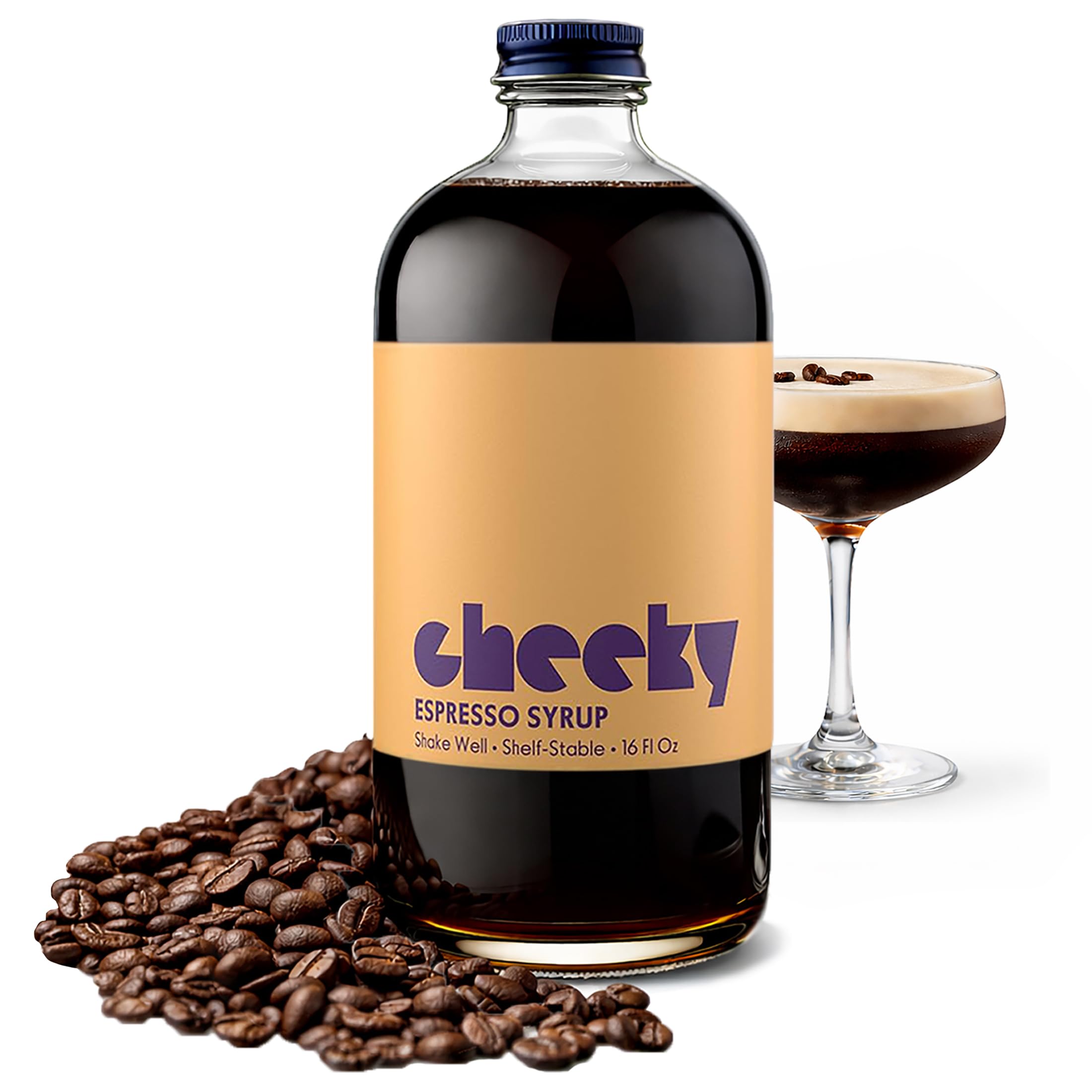 Amazon.com: Cheeky Cocktails Espresso Syrup, Bar Quality, Made